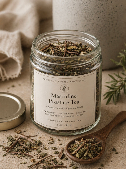 Masculine  prostate tea.